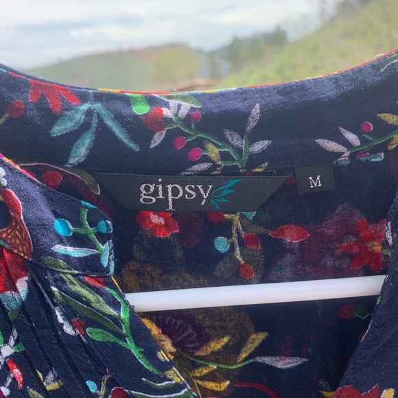 Floral Button Shirt from India - Picture 3 of 5